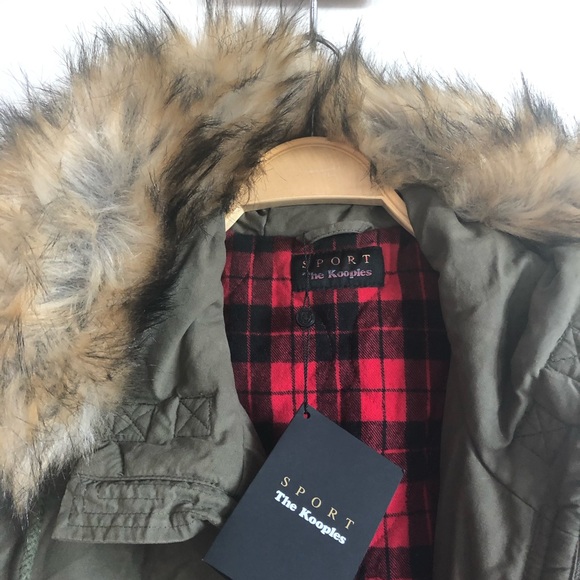 New with tags! Kooples Men’s Winter Parka Jacket. - Picture 3 of 7